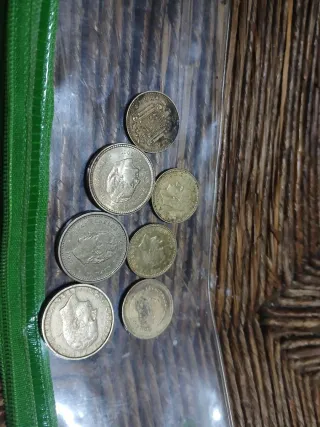 Lote de monedas de pesetas