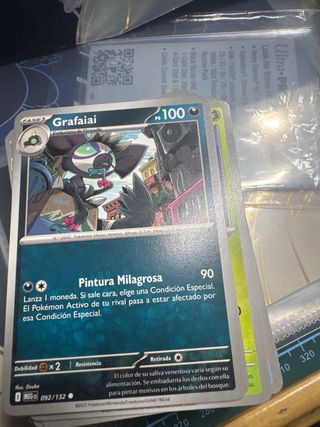 Carta Pokémon Garganacl 084/132 Fase 2 mas de 49/u