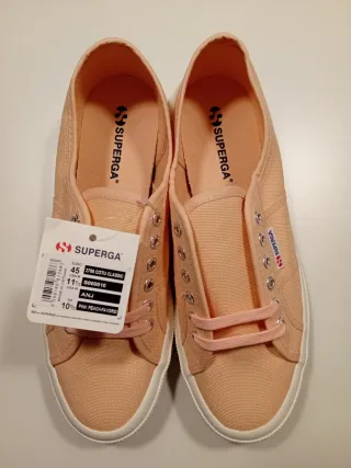 Superga 2750 color melocotón,talla 45 a estrenar