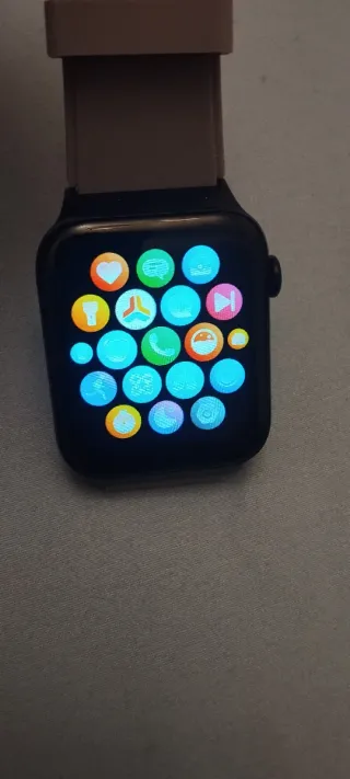 Smartwatch T50S Negro y Beige. VKROBAG