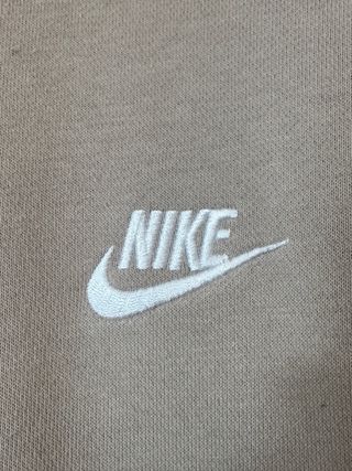 Sudadera Nike Sportswear Club Fleece Beige