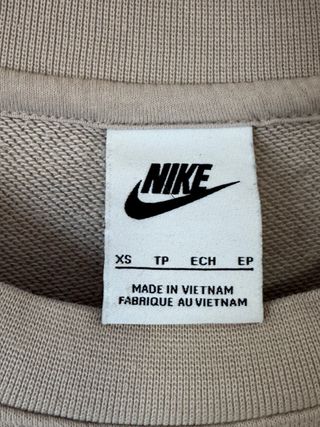 Sudadera Nike Sportswear Club Fleece Beige