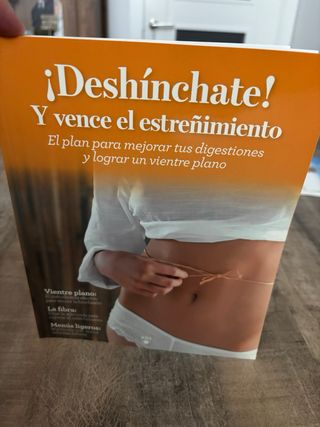 Libro deshinchate y vence el estreñimiento