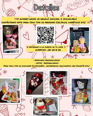 • Desayunos personalizadas • cestas