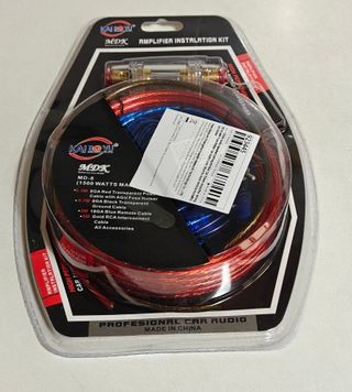 Kit cableado Instalación Amplificador coche 1500W