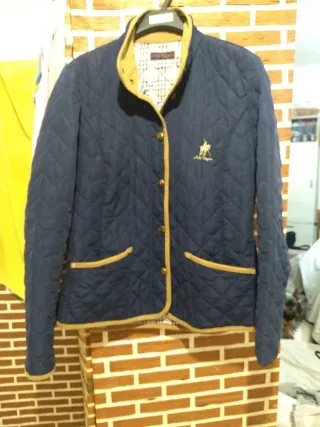 Chaqueta acolchada azul talla 42 ,44
