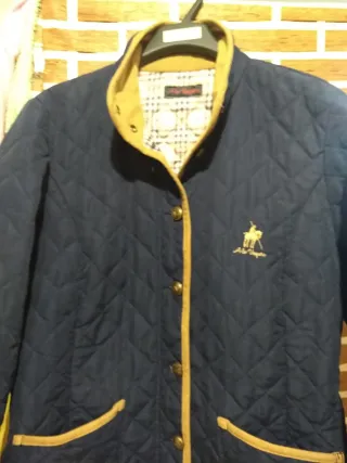 Chaqueta acolchada azul talla 42 ,44