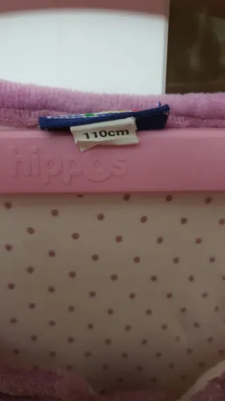 Saco dormir bebé 110 cm rosa