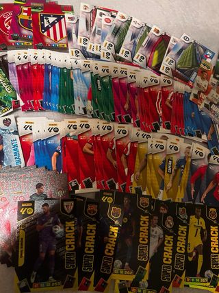 206 cromos Adrenalyn XL 25/26 sin repetir