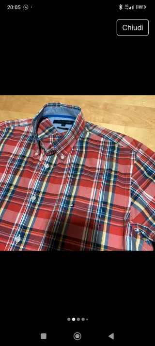 Camicia Ralph Lauren a quadri tg L