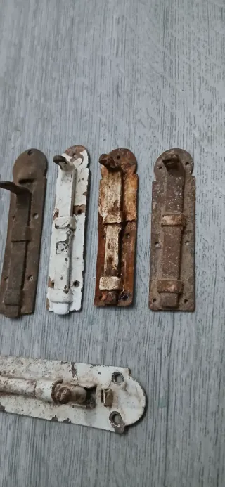 Lotes de pestillos antiguos