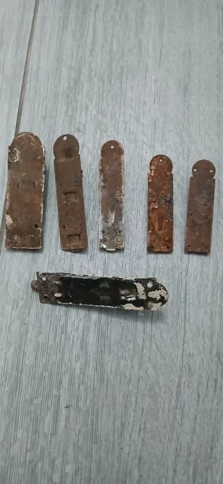 Lotes de pestillos antiguos