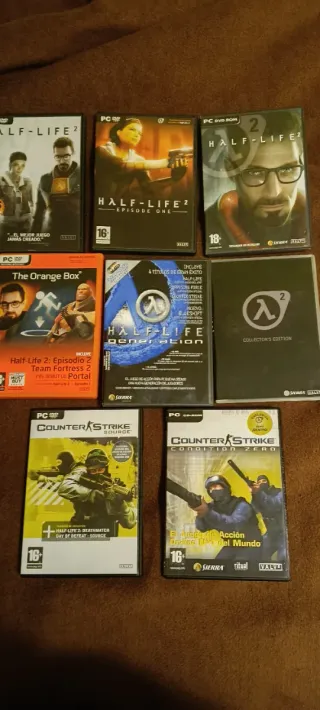 Colección Juegos PC Valve