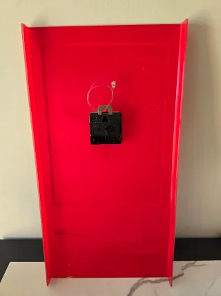 Relógio Coca-Cola Vintage Vermelho