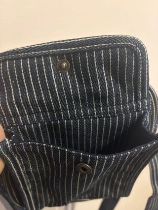 Bolso Pull&Bear rayas denim