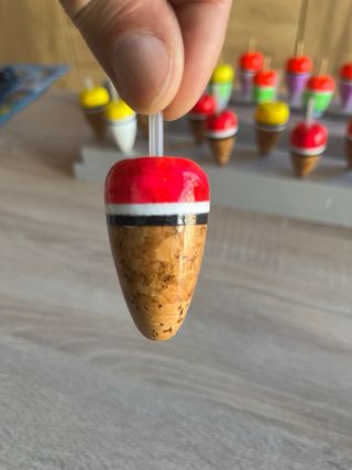 Boyas de pesca de corcho natural