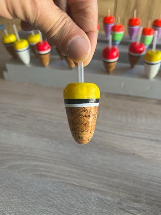 Boyas de pesca de corcho natural