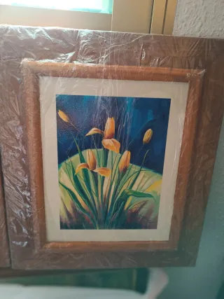 2 Quadri Moderni con Fiori