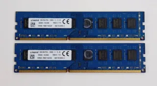 2x Kingston 8GB DDR3 PC3L-12800U RAM