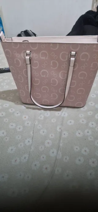 Bolso Guess Rosa Beige