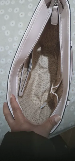 Bolso Guess Rosa Beige