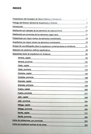 50 años de arquitectura en Andalucía. 1936-1986
