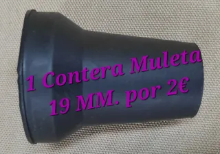 Lote 5 Conteras de Goma Reforzada de 19mm.