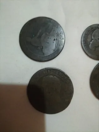 Lote de monedas antiguas