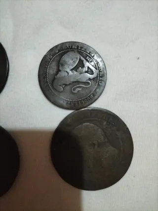 Lote de monedas antiguas