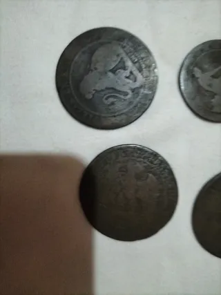 Lote de monedas antiguas