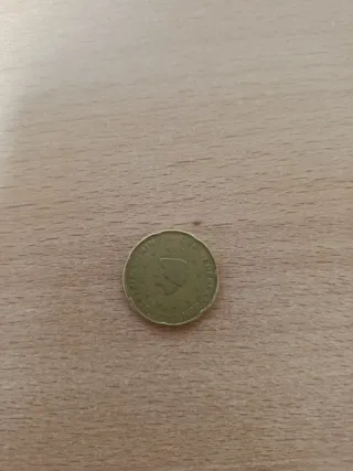 Moneda 20 céntimos Países Bajos 2001