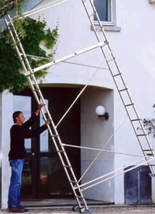 Andamio aluminio seminuevo.