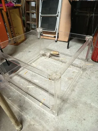 Mueble recibidor de madera