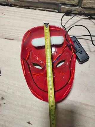 La máscara de purga con luces LED Neon