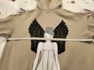 Vestido Sudadera Anabel Lee Beige Talla XXL (50)