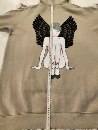 Vestido Sudadera Anabel Lee Beige Talla XXL (50)