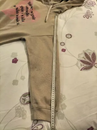 Vestido Sudadera Anabel Lee Beige Talla XXL (50)