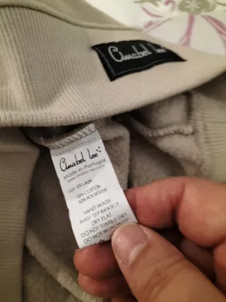 Vestido Sudadera Anabel Lee Beige Talla XXL (50)