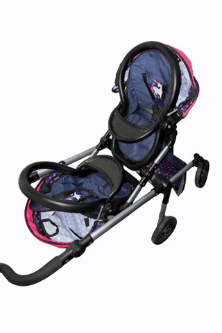 Carrito Muñecas Gemelar Doble