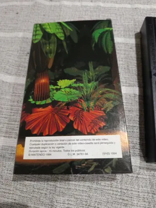 Cinta VHS Donkey Kong Country