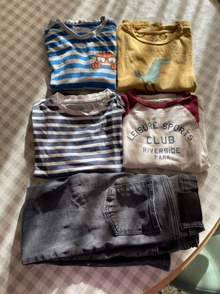 Lote Ropa Niño talla 5-6 años.