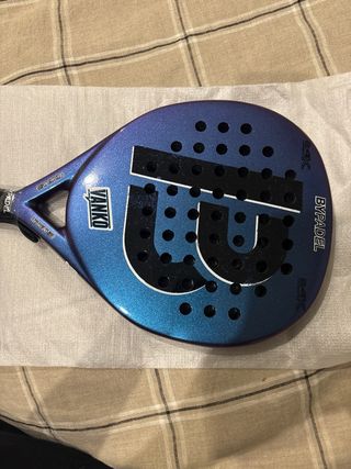 Pala de padel NUEVA 100% fibra de carbono