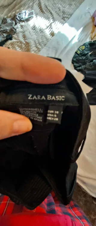 Pantalones de traje Zara rayas diplomáticas Talla