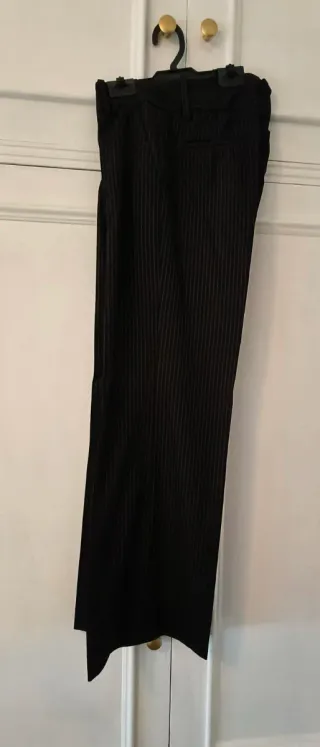 Pantalones de traje Zara rayas diplomáticas Talla
