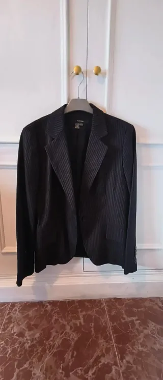 Pantalones de traje Zara rayas diplomáticas Talla