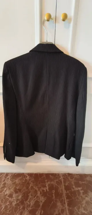 Pantalones de traje Zara rayas diplomáticas Talla