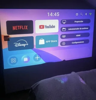 Mini Proyector 4K Android 11 Portátil