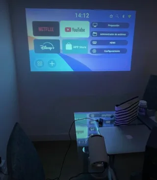 Mini Proyector 4K Android 11 Portátil