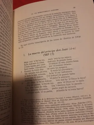 libro nuevo seis romancerillos de cordel sefardíes