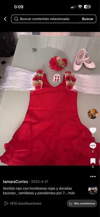 Vestido flamenca LOW COST